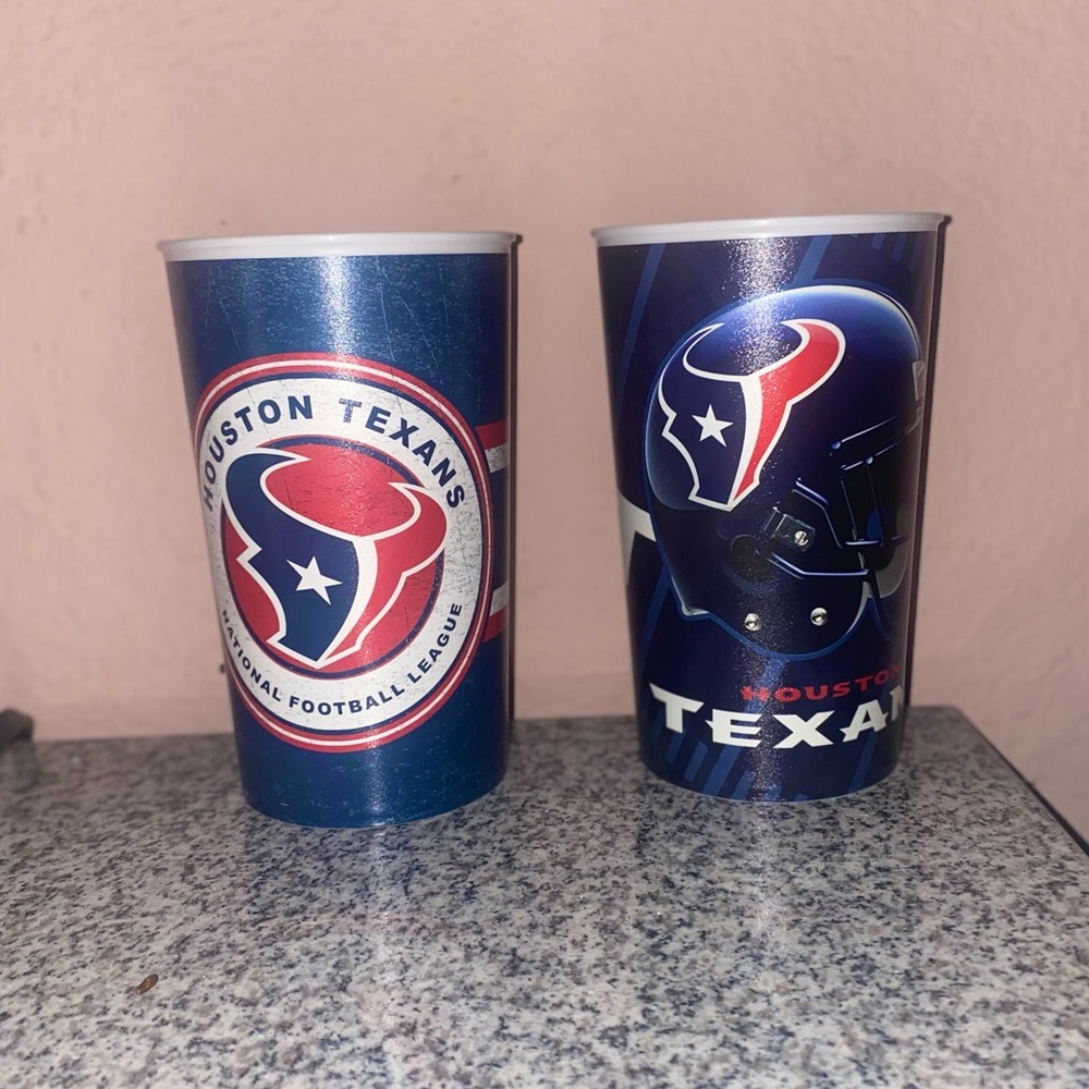 Houston Texans cups